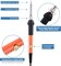 Wood Burning Kit for Adults with Gloves, 130pcs Wood Burning Pen Tool Set with Adjustable Temperature 200~450 °C Switch Pyrography Pen Kit for Embossing Carving Soldering